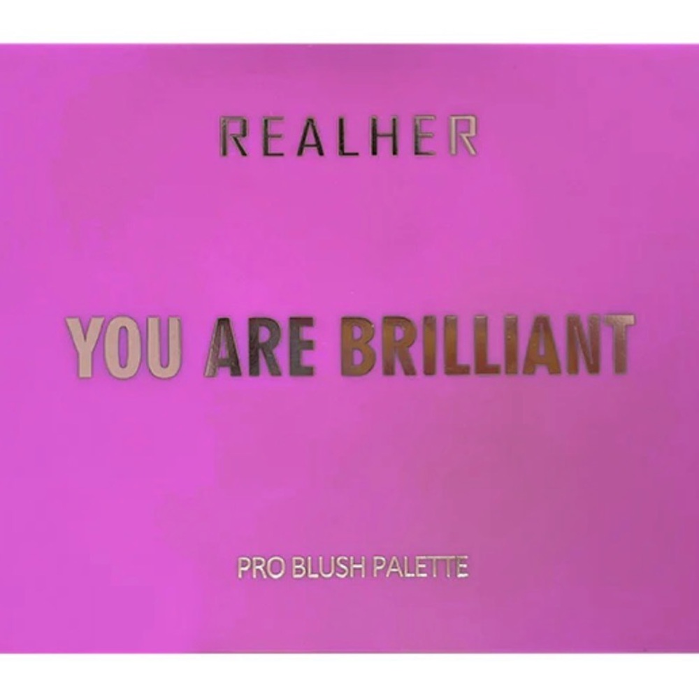 RealHer You Are Brilliant Blush Palette in Pink